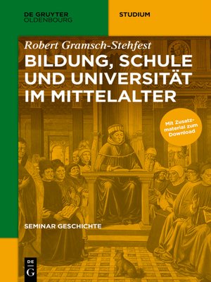 cover image of Bildung, Schule und Universität im Mittelalter
